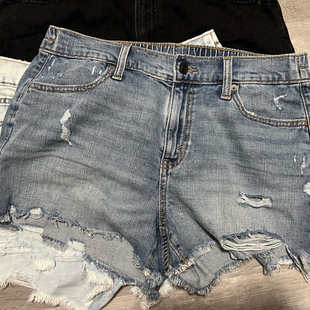 AerieDaydream cut off soft cotton denim shorts, like new